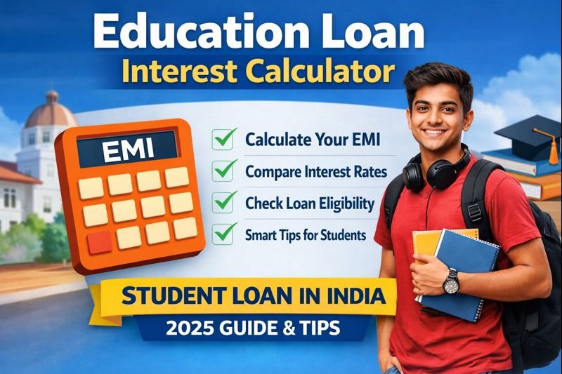 Education loan EMI calculator for students